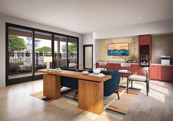 Co-working lounge